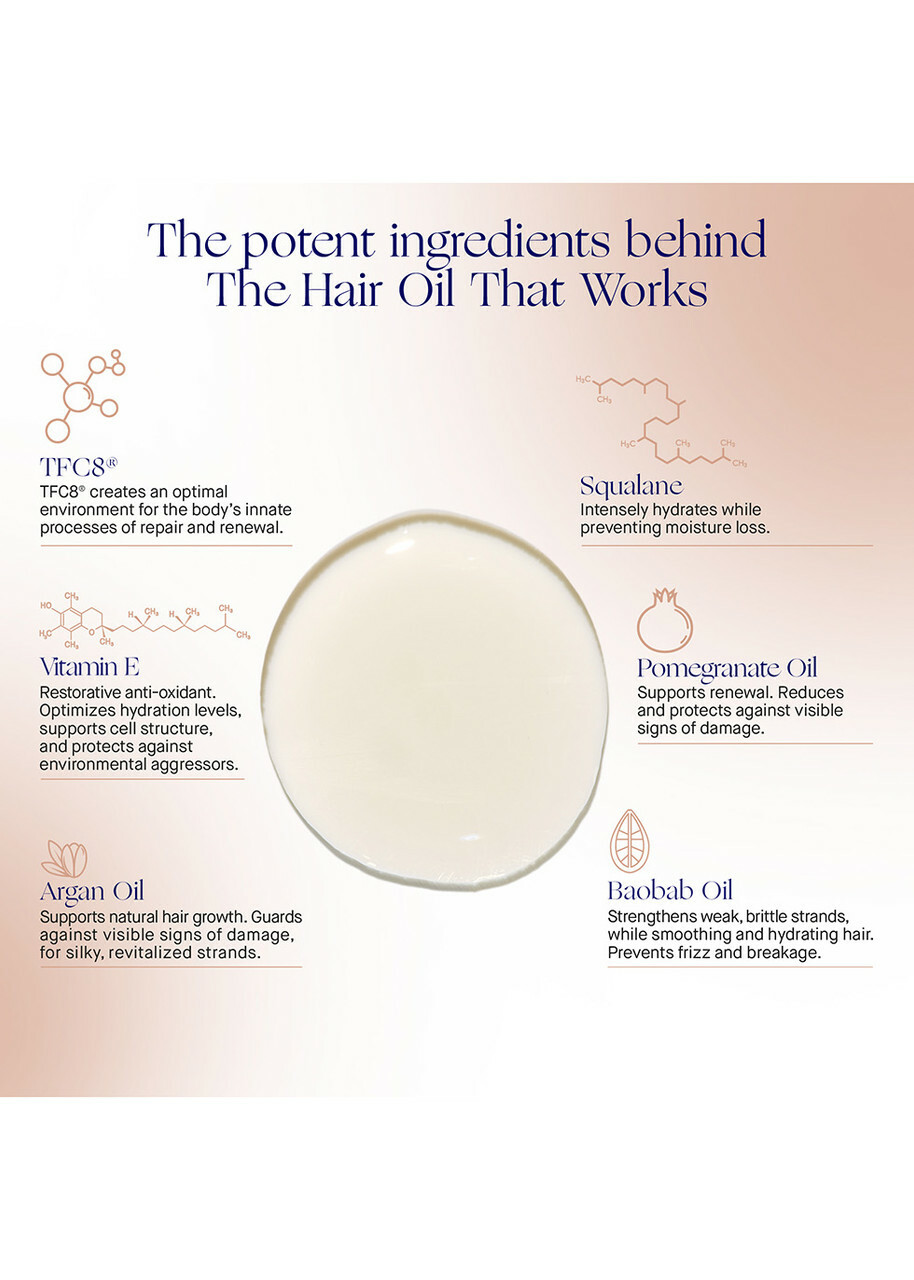 Augustinus Bader The Hair Oil 30ml, Treatments, Lightweight, Fast-absorbing, Reduces Breakage