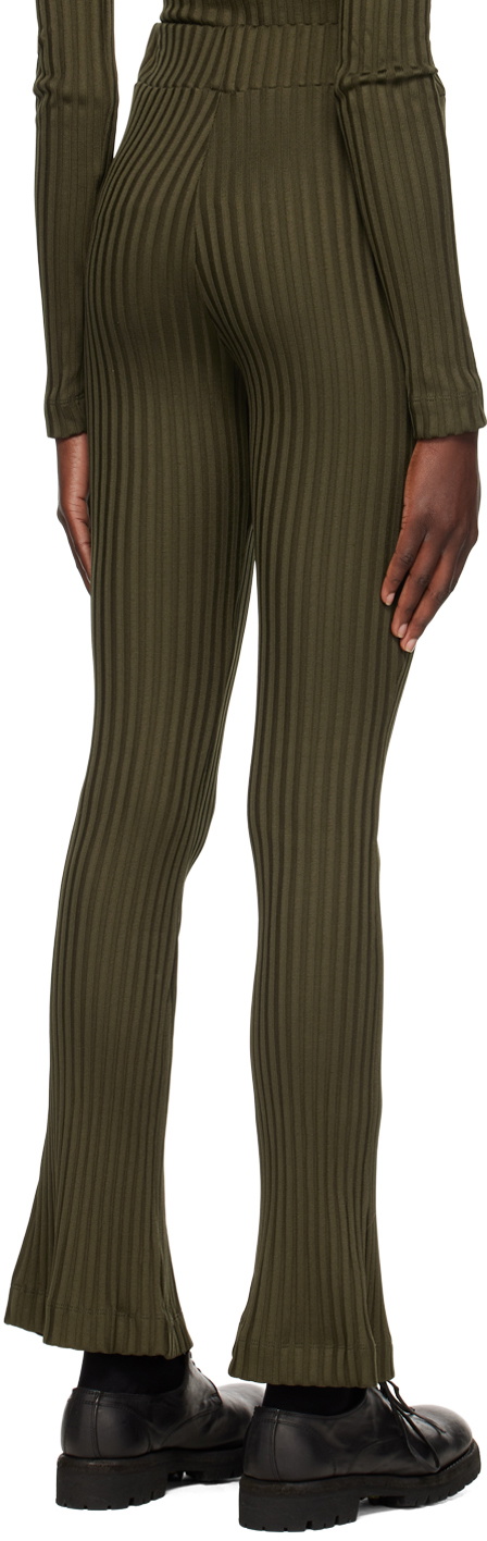 Elleme Khaki Vented Trousers