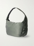 Master-Piece - Ark Leather-Trimmed Nylon Shoulder Bag