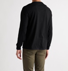 POLO RALPH LAUREN - Slim-Fit Logo-Embroidered Cotton-Jersey T-Shirt - Black