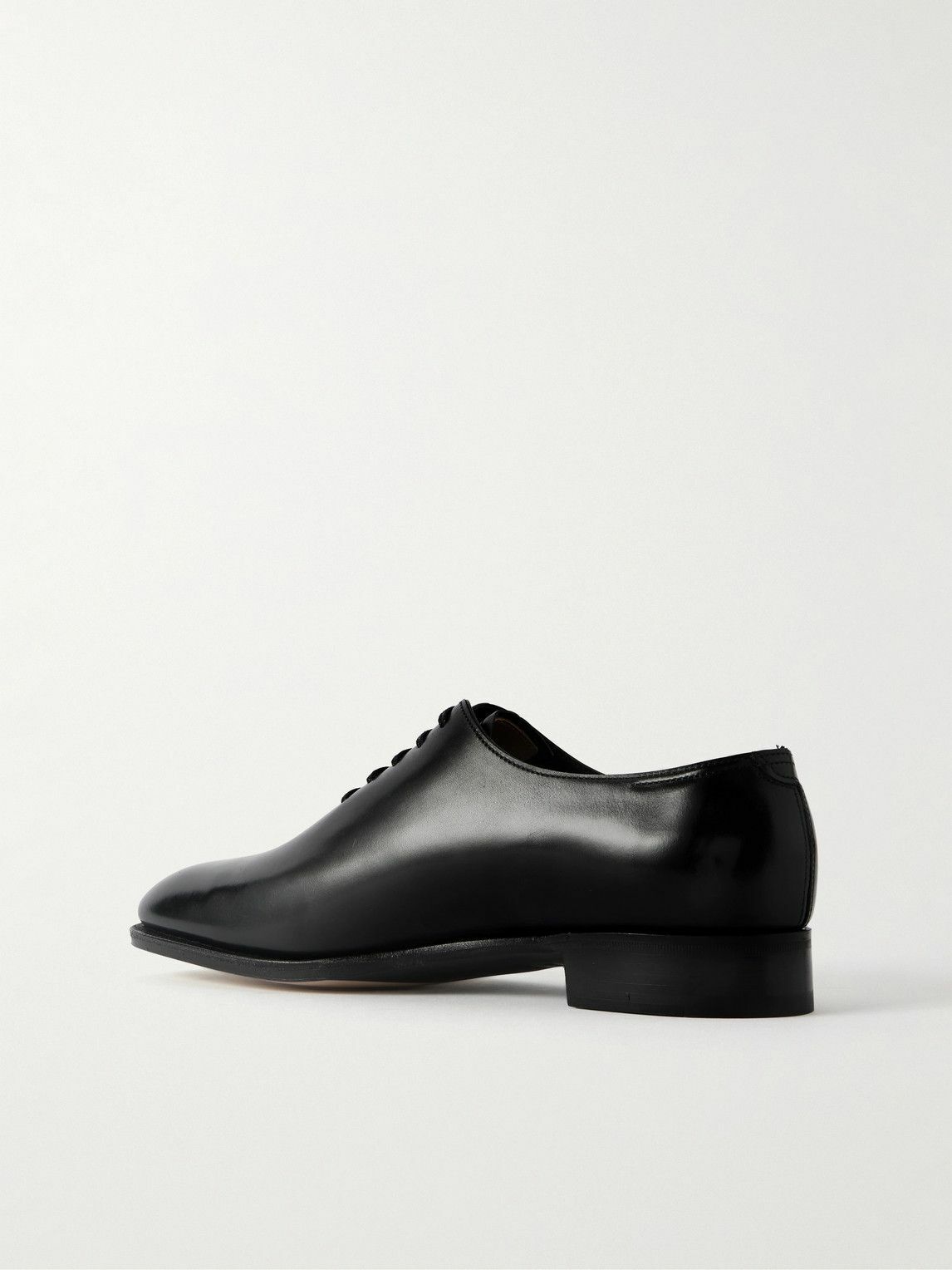 John Lobb - Marldon Whole-Cut Leather Oxford Shoes - Black