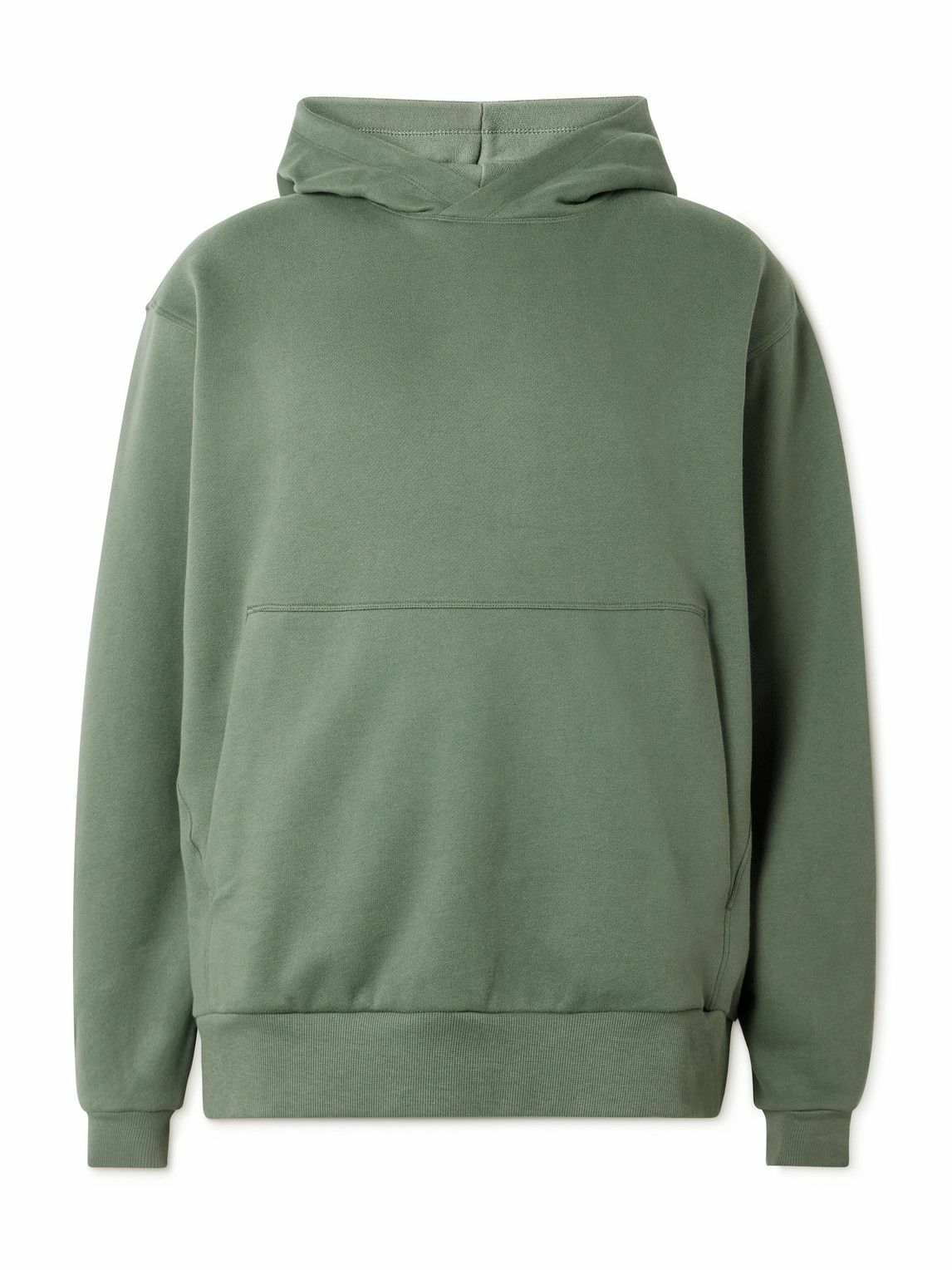 Lululemon - Steady State Cotton-Blend Jersey Hoodie - Green