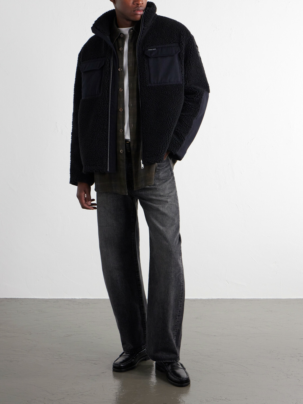 Canada Goose - Harrier Fleece Jacket - Black