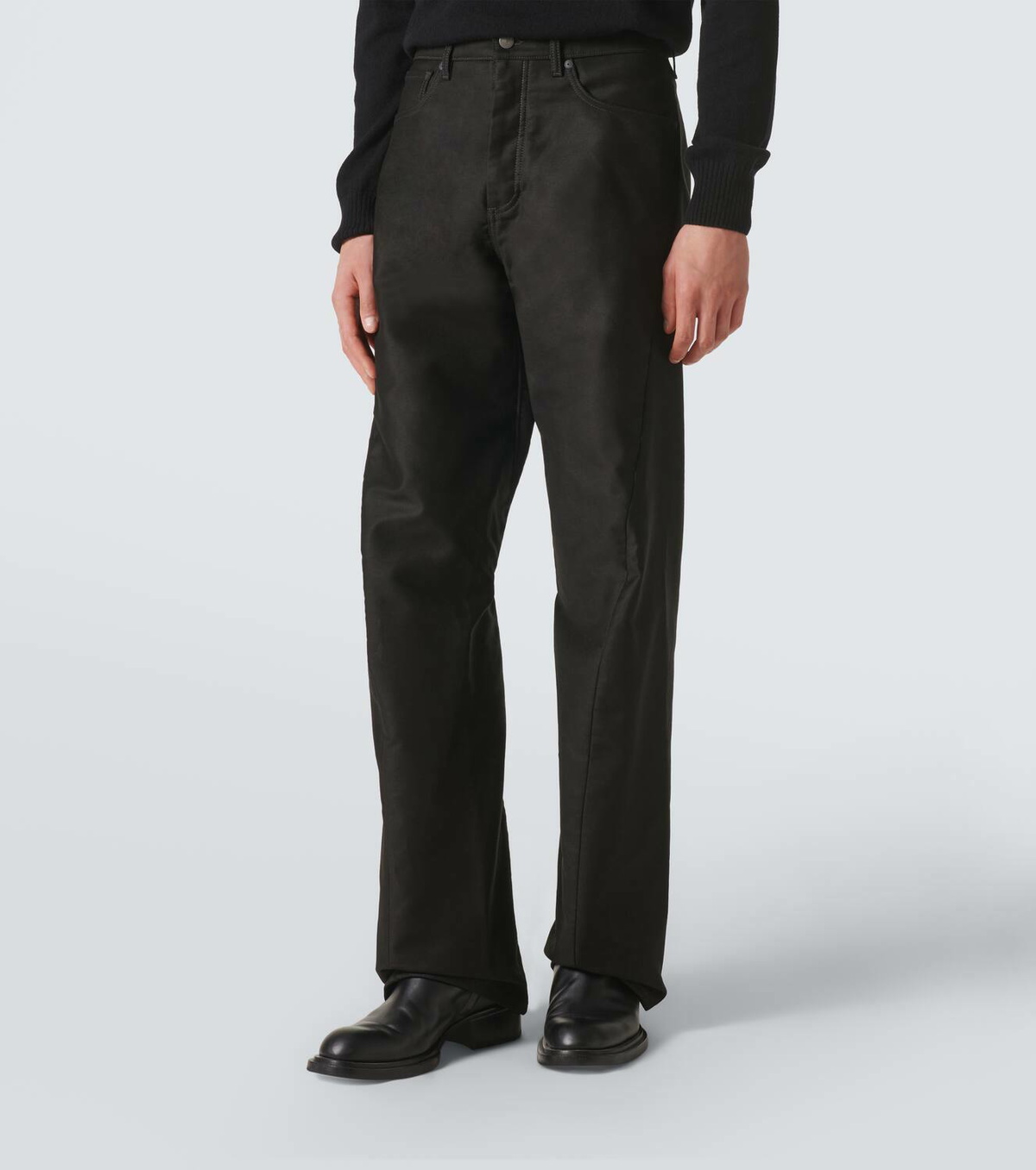 Maison Margiela Cotton Pants メゾンマルジェラ Maison Margiela cotton-linen Pants | White | FARFETCH