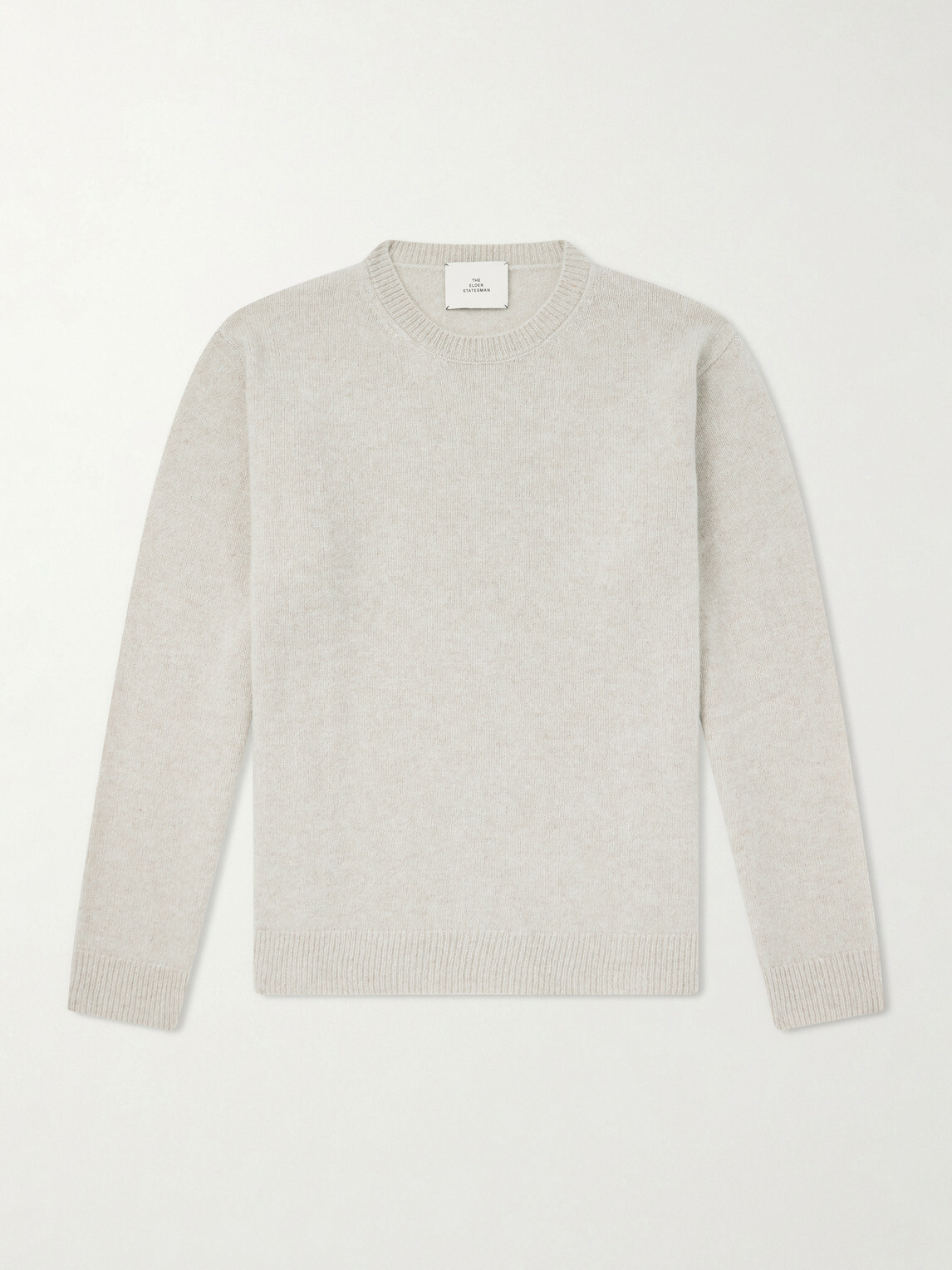 The Elder Statesman - Statesman Cashmere Sweater - Neutrals