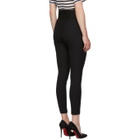 Alexander Wang Black Stretch Twill Leggings