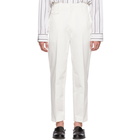 Lemaire White Chino Trousers