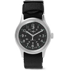 Timex - MK1 Stainless Steel and Nylon-Webbing Watch - Men - Black