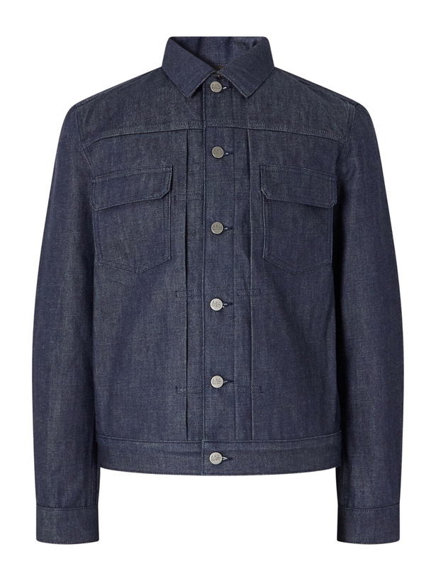 Photo: Barbour - A.P.C. Denim Jacket - Blue