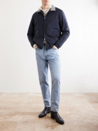 Lardini - Shell Bomber Jacket - Blue