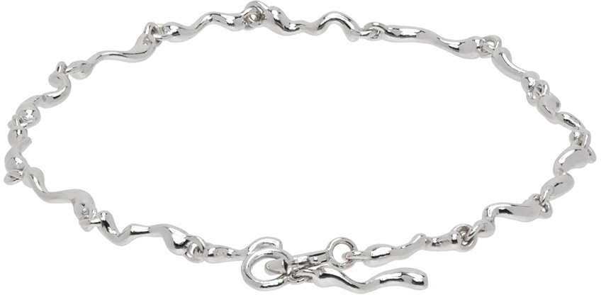 Maria Black Silver Ramen Bracelet