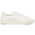 Y-3 White Superstar Sneakers