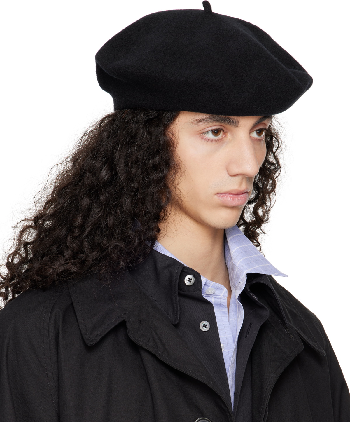 Rag & Bone Wool Beret Rag & Bone Wool Newsboy Hat - Brown Hats, Accessories  main image 4