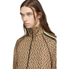 Gucci Brown G Rhombus Track Jacket