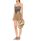 Lisa Marie Fernandez - Polka-dot linen shorts