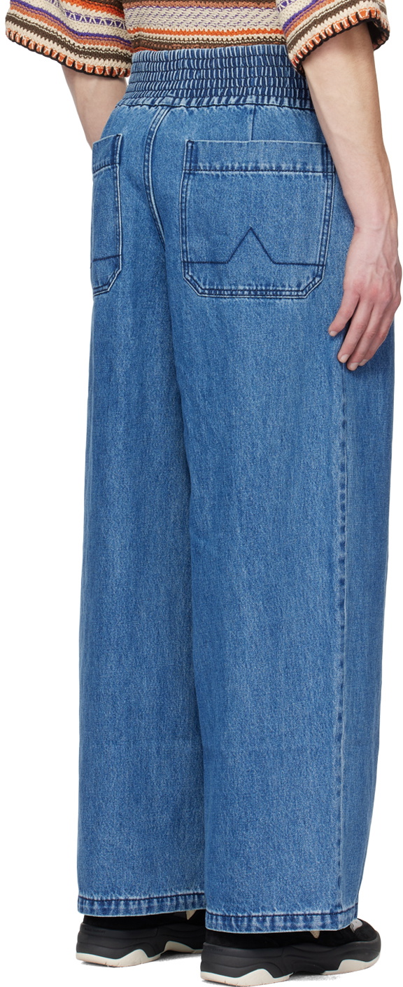 A PERSONAL NOTE 73 Blue Four-Pocket Jeans