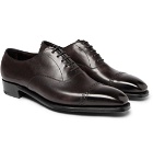 George Cleverley - Nakagawa Cap-Toe Leather Oxford Shoes - Men - Brown