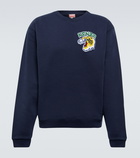 Kenzo - Embroidered cotton jersey sweatshirt