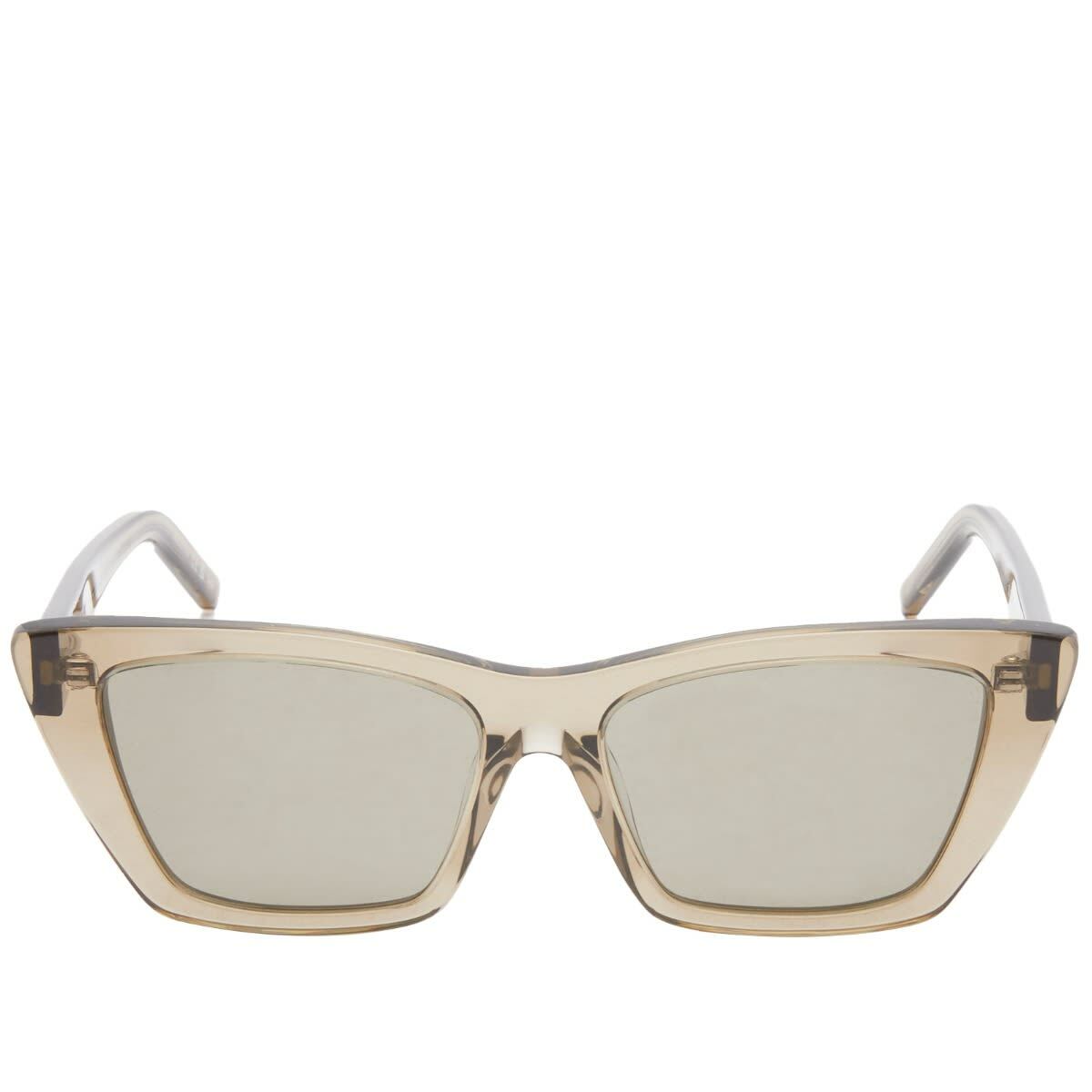 Saint Laurent Women's 276 Mica Sunglasses in Brown/Grey