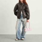 DUNST Women's Leather Jacket in Dark Brown