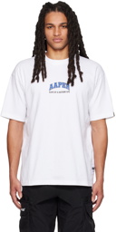 AAPE by A Bathing Ape White 'AAPER' T-Shirt