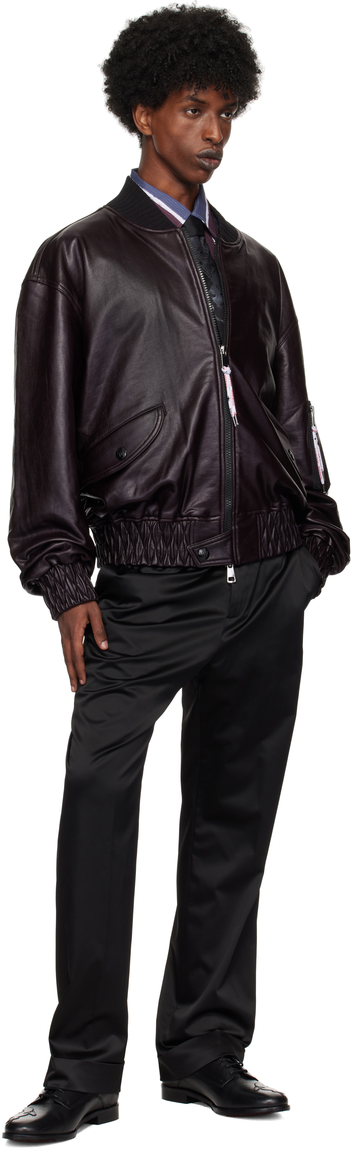 Bernardo Black Leather high quality Jacket