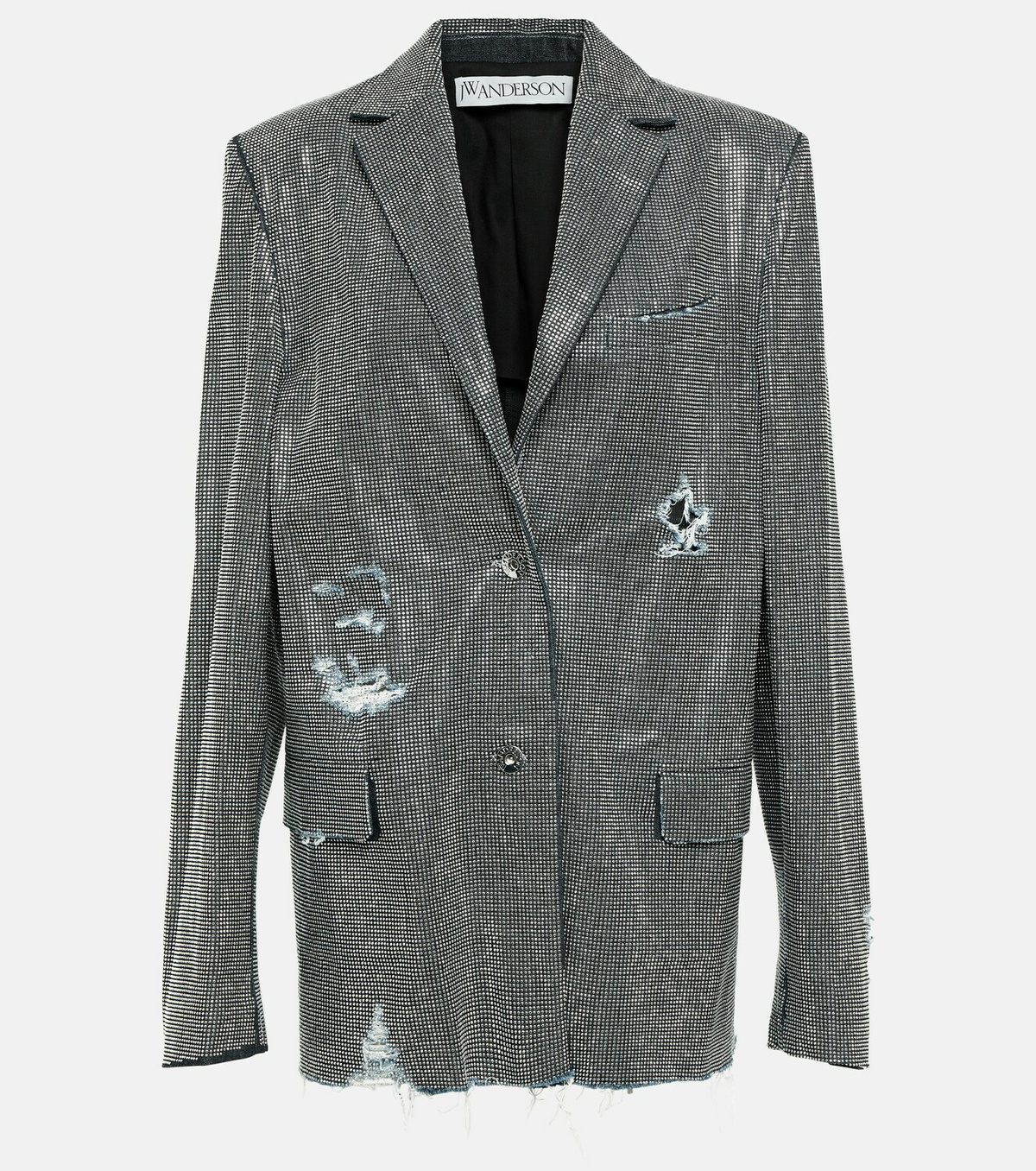 JW Anderson Embellished single-breasted blazer