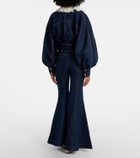 Zimmermann Luna belted flared jeans