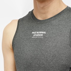 Pas Normal Studios Men's Mid Weight Sleeveless Base Layer in Black