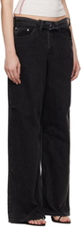 Ksubi Black Ksuper Flip Jeans
