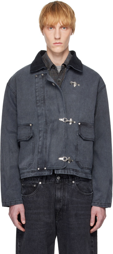 Photo: mfpen Black Clasp Denim Jacket