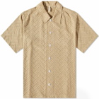 Sunflower Men's Space Short Sleeve Shirt in Khaki