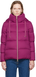 Herno Burgandy Arendelle Down Jacket