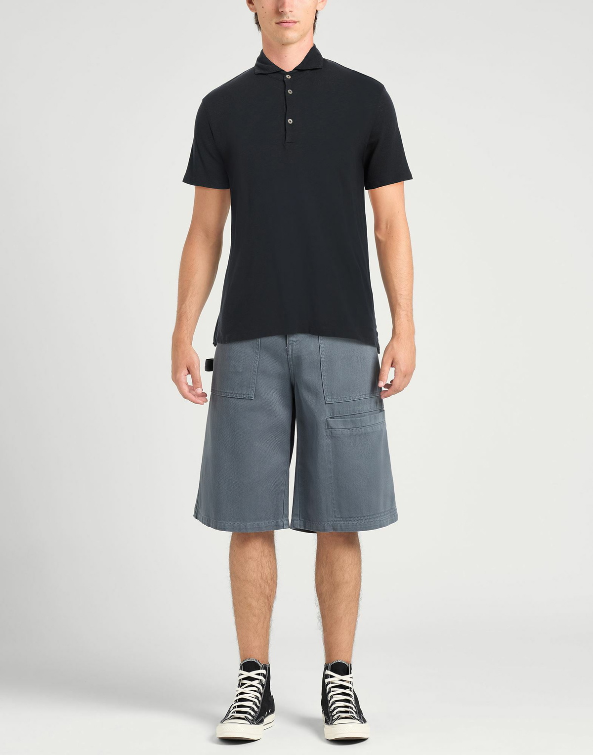 Boglioli Mens Polo shirt Midnight in Blue