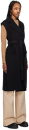 S Max Mara Black Celtico Vest