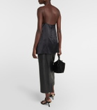 Khaite Grisella silk camisole top