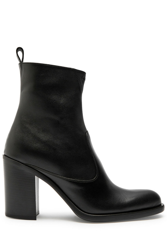 Photo: Chloe Phoenix 90 Leather Ankle Boots Black