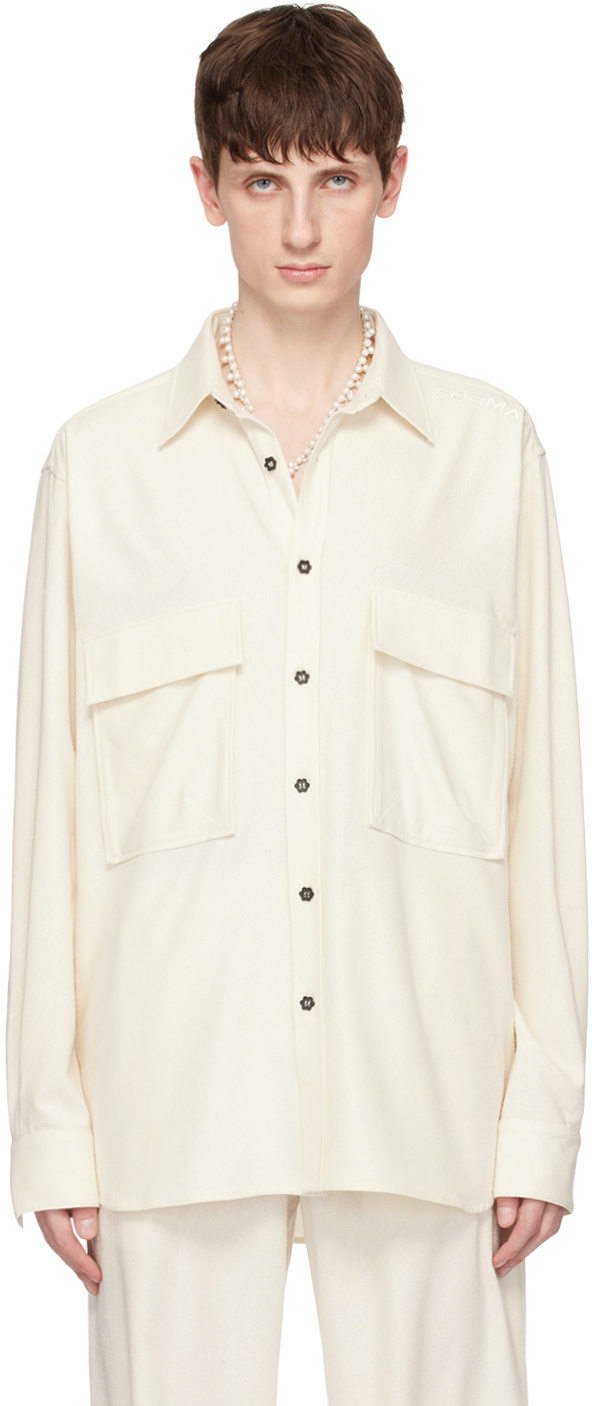 FORMA Off-White Pocket Shirt