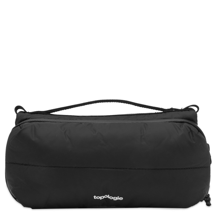 Photo: Topologie Bottle Sacoche Bag - Medium in Black Puffer 