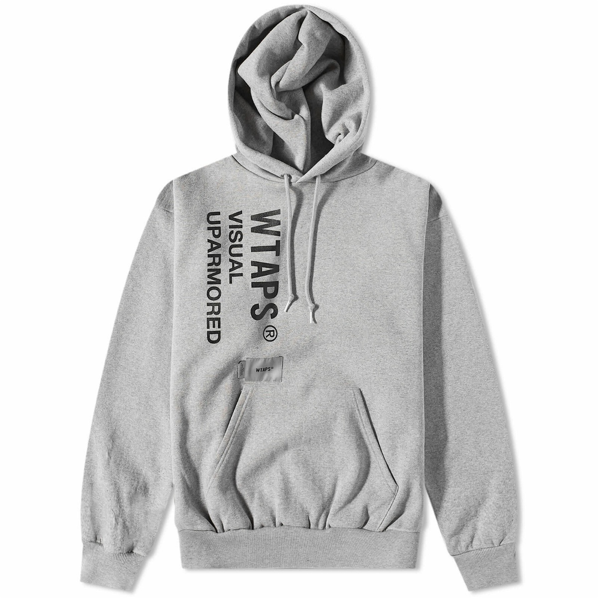 WTAPS Men's Visual Uparmored Hoody in Grey WTAPS