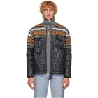 Comme des Garcons Homme Black Wool and Quilted Jacket