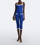 Retrofête Verene rib-knitted jumpsuit