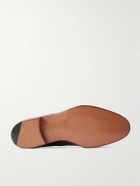 Edward Green - Chelsea Cap-Toe Burnished-Leather Oxford Shoes - Brown