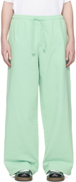 Acne Studios Green Patch Lounge Pants