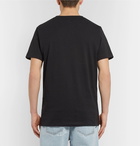 Off-White - Logo-Print Cotton-Jersey T-Shirt - Men - Black