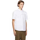 Hugo White Ermino Short Sleeve Shirt