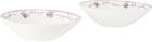 Marni White & Purple Serax Edition M Low Bowl Set