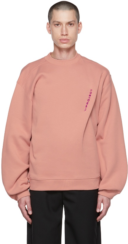 Photo: Y/Project Pink Pinched Sweatshirt