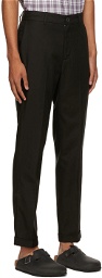 Vince Black Tapered Trousers