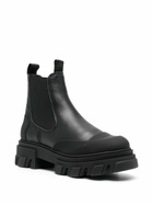 GANNI - Leather Chelsea Boots